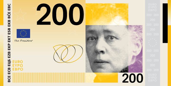 Designentwurf A (Studio Joost Grootens): 200 Euro, Vorderseite