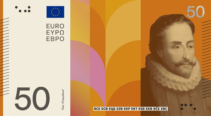 Designentwurf C (Neue Gestaltung GmbH): 50 Euro, Vorderseite
