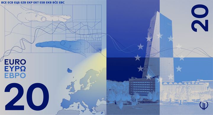Designentwurf D (Rudy Guedj und François Girard-Meunier): 20 Euro, Rückseite