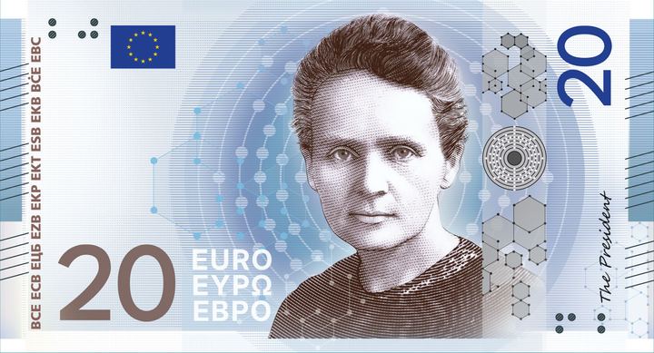 Designentwurf E (Myrsini Vardopoulou): 20 Euro, Vorderseite